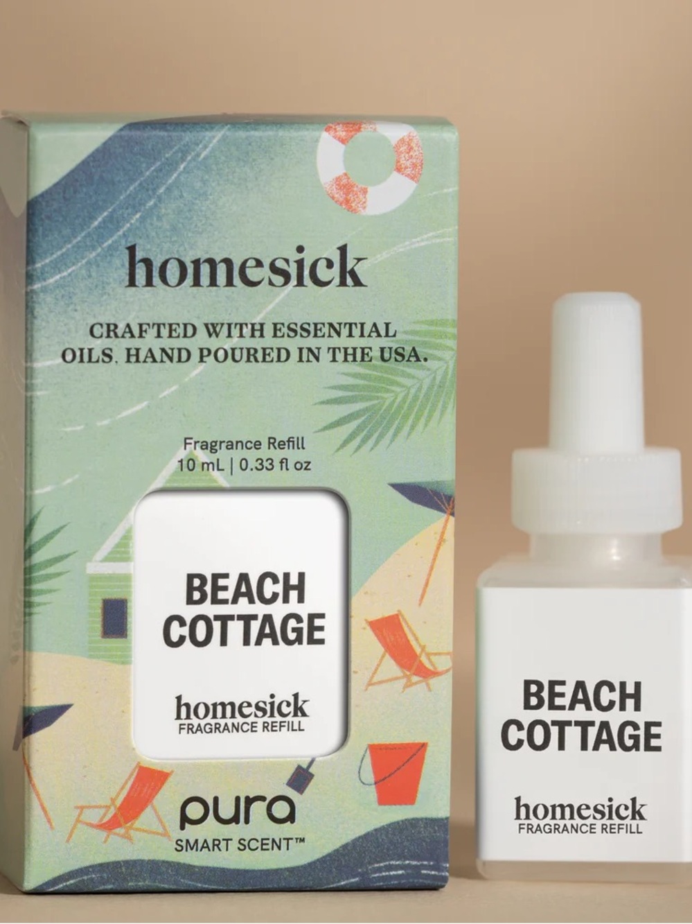 PURA NWT beach cottage essential oil fragrance refill